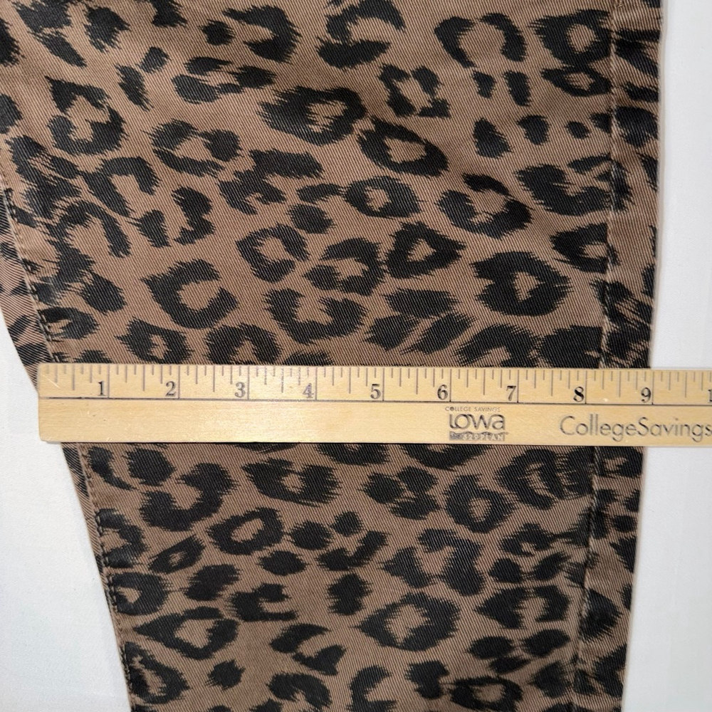 ANIYE BY Leopard Print Skinny Jeans Italy 27 NWT Mob Wife Indie Sleaze Animal - Picture 7 of 11